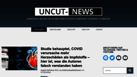 What Uncut-news.ch website looks like in 2024 