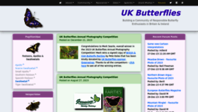 What Ukbutterflies.co.uk website looks like in 2024 