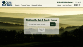 What Unitedcountry.com website looks like in 2024 