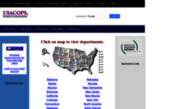 What Usacops.com website looks like in 2024 