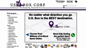 What Usbox.com website looks like in 2024 