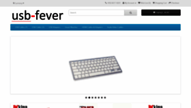 What Usbfever.com website looks like in 2024 
