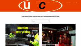 What Undercurrents.org website looks like in 2024 
