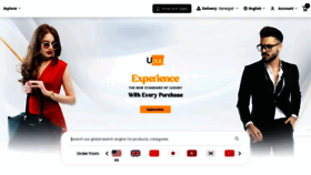 What Ubuy.sn website looks like in 2024 