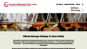 What Ultimate-beverage.com website looks like in 2024 