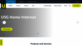 What Umniah.com website looks like in 2024 