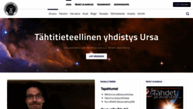 What Ursa.fi website looks like in 2024 
