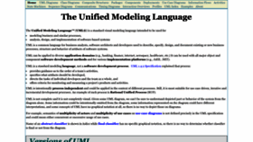 What Uml-diagrams.org website looks like in 2024 