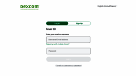 What Uam1.dexcom.com website looks like in 2024 