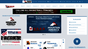 What Uhsaa.org website looks like in 2024 