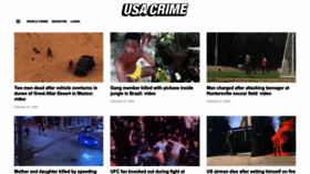 What Usacrime.com website looks like in 2024 