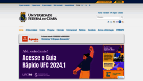 What Ufc.br website looks like in 2024 