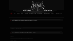 What Unleashed.se website looks like in 2024 