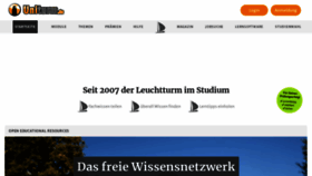 What Uniturm.de website looks like in 2024 