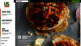 What Usfoods.com website looks like in 2024 