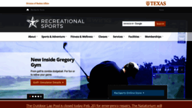 What Utrecsports.org website looks like in 2024 
