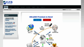 What Ultraiso.com website looks like in 2024 