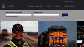 What Up.jobs website looked like in 2024 (1 year ago)