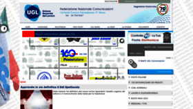 What Uglcomunicazioni.it website looks like in 2024 