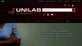 What Unilab.edu.br website looks like in 2024 
