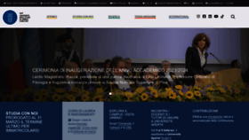 What Uniurb.it website looks like in 2024 