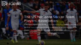 What Ussoccerplayers.com website looks like in 2024 