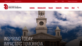 What Usd.edu website looked like in 2024 (1 year ago)