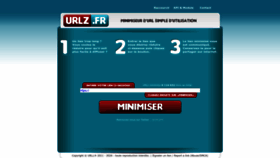 What Urlz.fr website looks like in 2024 