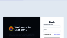 What Ums.seu.edu.bd website looks like in 2024 