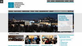 What Ukf.sk website looks like in 2024 