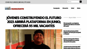 What Unionguanajuato.mx website looks like in 2024 