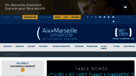 What Univ-amu.fr website looked like in 2024 (2 years ago)