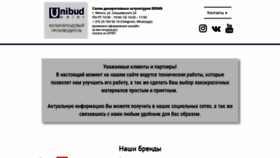 What Unibud.by website looks like in 2024 