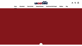 What Uscarbed.com website looks like in 2024 