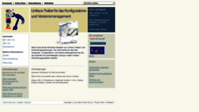 What Unifacecm.de website looks like in 2024 