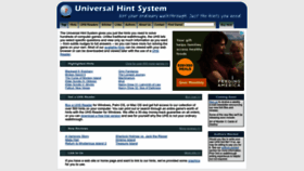 What Uhs-hints.com website looks like in 2024 