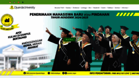What Unida.ac.id website looks like in 2024 