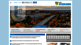 What Unterschleissheim.de website looks like in 2024 
