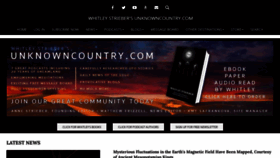 What Unknowncountry.com website looks like in 2024 