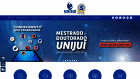 What Unijui.edu.br website looks like in 2024 