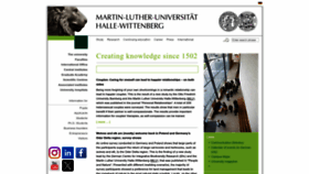 What Uni-halle.de website looked like in 2024 (2 years ago)