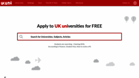 What Ukuni.net website looked like in 2024 (1 year ago)