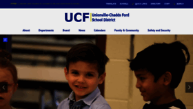 What Ucfsd.org website looks like in 2024 