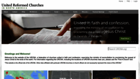 What Urcna.org website looked like in 2024 (2 years ago)