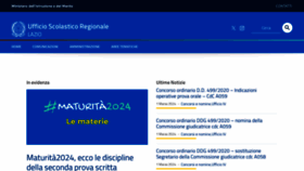 What Usrlazio.it website looks like in 2024 