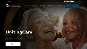 What Unitingcareqld.com.au website looks like in 2024 