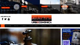 What Urbeconomica.mx website looks like in 2024 