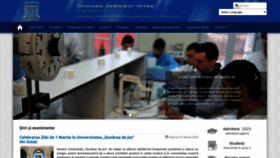 What Ugal.ro website looked like in 2024 (2 years ago)