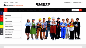 What Uniformfactory.ae website looks like in 2024 