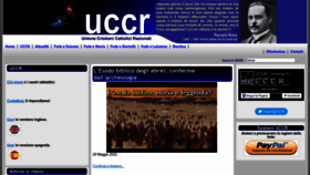 What Uccronline.it website looks like in 2024 